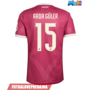 Lacne Muži Futbalové dres Real Madrid Arda Guler #15 2026-27 Krátky Rukáv - Tretina